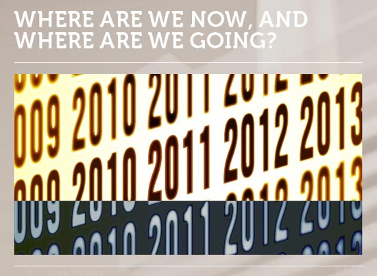 Where are we now, and where are we going?