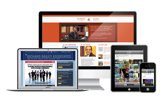 All our web designs are fully responsive, automatically adapting to each visitor's device screen