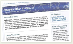 View the Richard Bailey Associates newsletter (opens in a new window)