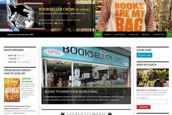 Bookseller Crow website (opens in new window) Bookseller Crow website (opens in new window)