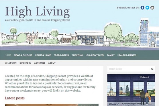 High Living Barnet website (opens in new window) High Living Barnet website (opens in new window)