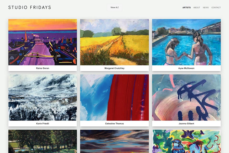Studio Fridays website
