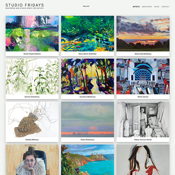 Studio Fridays website