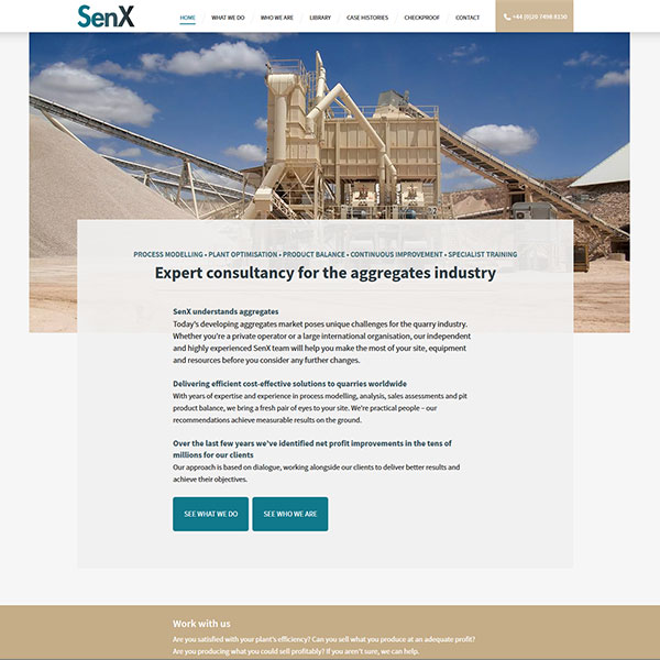 SenX website